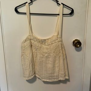 Fancy cropped tank